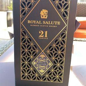 Royal Salute 21 year old special edition case only
